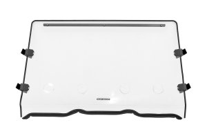 Polaris Ranger 570 Full Windshield - Front - Rough Country - Vented, Scratch-Resistant Polycarbonate (.25 in) with 4 Adjustable 360° Vents